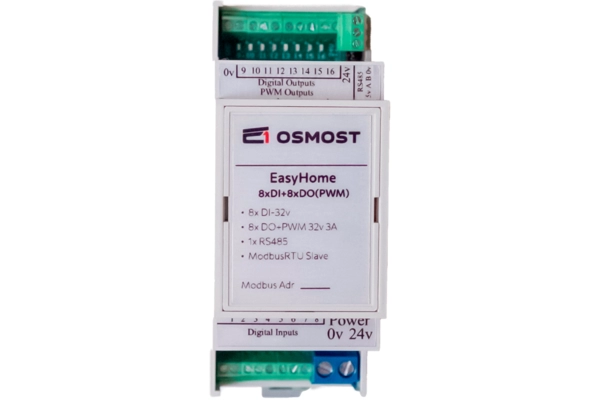 EasyHomeMODUL 8xDI+8xDO(PWM)